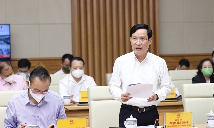 Chủ tịch VCCI Phạm Tấn Công: