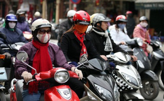 Không khí lạnh tăng cường, miền Bắc rét đậm, rét hại trên diện rộng