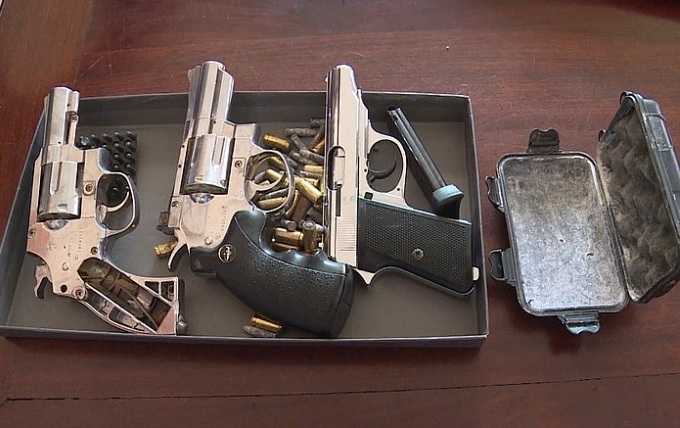 Vừa đi tù về, 9X đất Cảng tiếp tục tàng trữ, chế tạo nhiều súng đạn