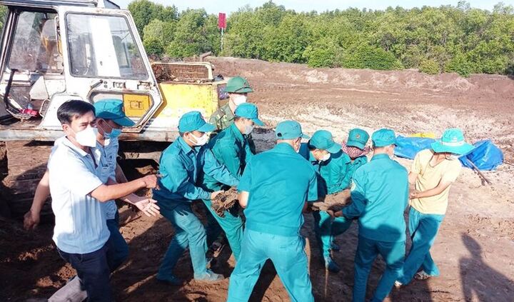 Đồng Nai: Đào ao làm đầm tôm, phát hiện nhiều bộ hài cốt liệt sĩ