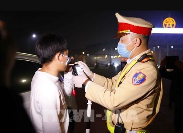 Hơn 1.400 trường hợp vi phạm nồng độ cồn mỗi ngày trong dịp Tết Dương lịch 2023