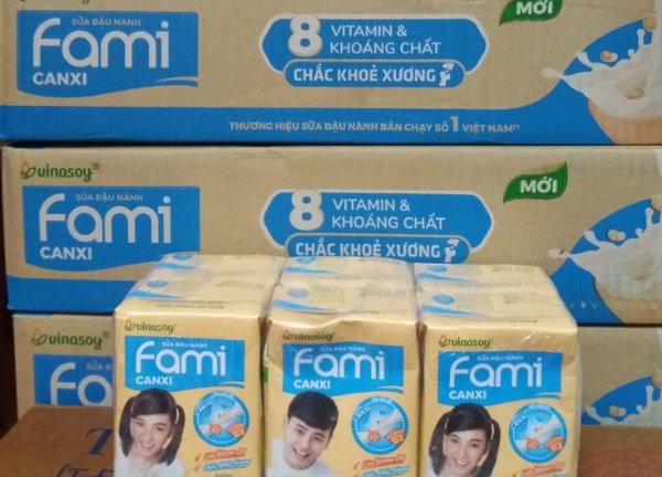Công bố kết quả kiểm nghiệm vụ sữa đậu nành Fami bị thu hồi ở Nhật