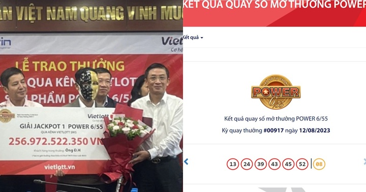 Người trúng giải độc đắc Vietlott gần 257 tỷ đồng vẫn chưa thông báo cho vợ