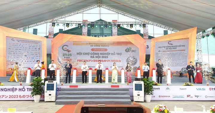 Hà Nội: Khai mạc Hội chợ Công nghiệp hỗ trợ năm 2023