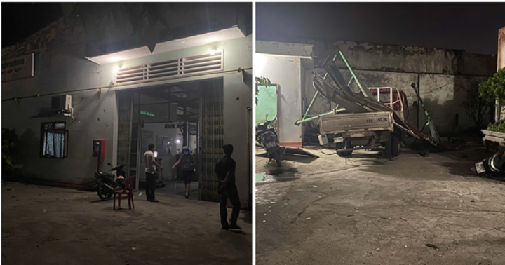 Quy Nhơn: Bình oxy hóa lỏng nổ như bom, 2 người thương vong