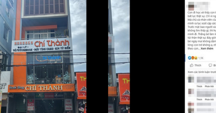 Lâm Đồng: Tạm đình chỉ nhà sách bị tố lục soát người bé trai vì nghi lấy cắp đồ