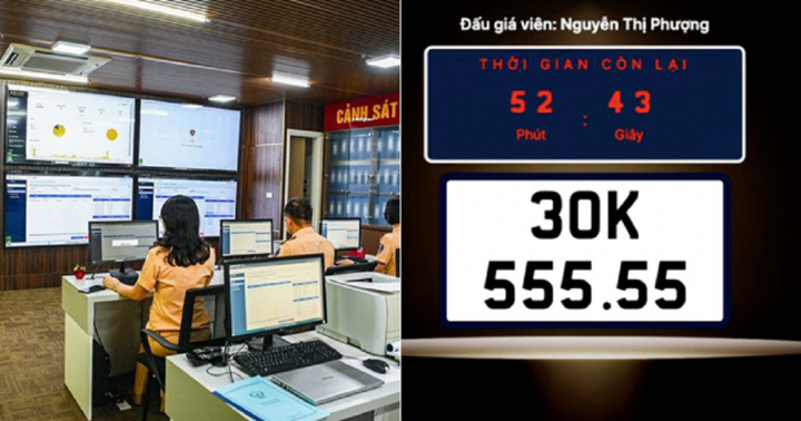 Danh sách 36 biển số xe “siêu đẹp” sẽ đấu giá vào ngày 21 và 22/9