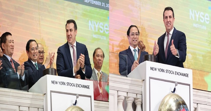 Thủ tướng rung chuông khai mạc phiên giao dịch tại sàn chứng khoán lớn nhất thế giới