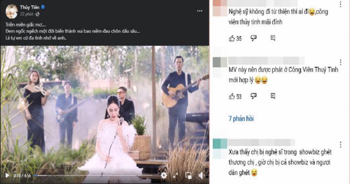 Thủy Tiên tung MV vào ngày xét xử bà Phương Hằng: Bị khán giả tẩy chay, phải tắt tính năng bình luận