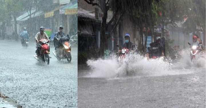 Áp thấp nhiệt đới gây mưa lớn từ miền Trung