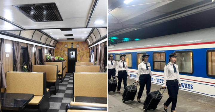 Cận cảnh đoàn tàu tuyến Hà Nội – Đà Nẵng sang chảnh bậc nhất ngành đường sắt Việt Nam