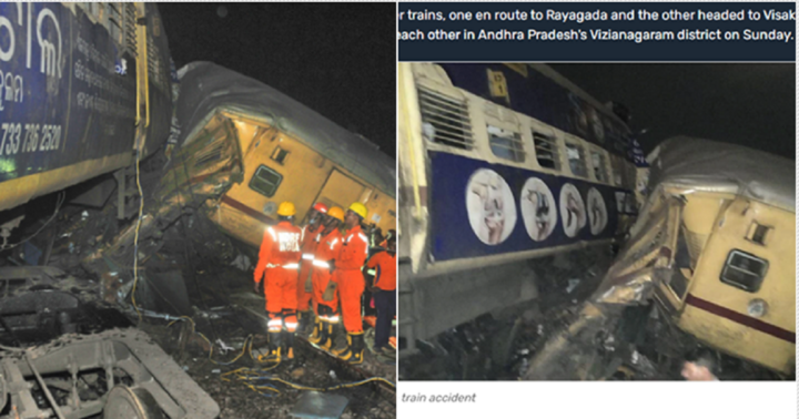 Tai nạn tàu hỏa ở Ấn Độ, ít nhất 50 người thương vong