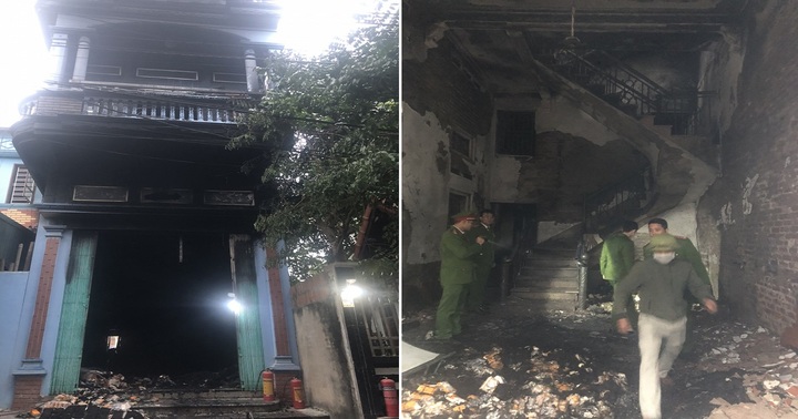 Cháy nhà trong đêm ở Vĩnh Phúc, 3 mẹ con tử vong