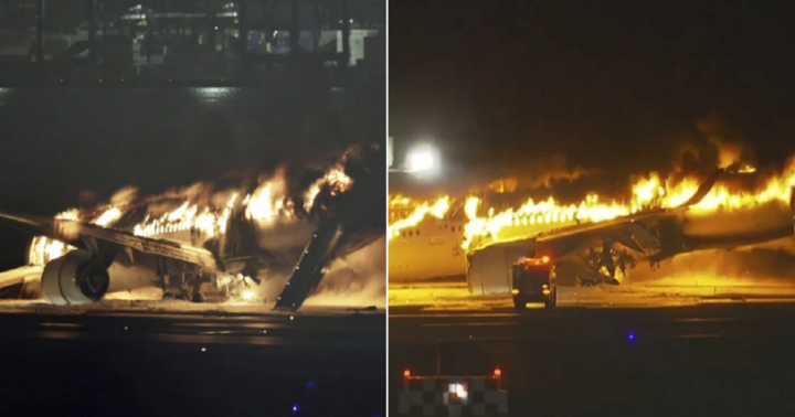 Nhân chứng kể lại khoảnh khắc kinh hoàng trong vụ va chạm máy bay ở Nhật Bản