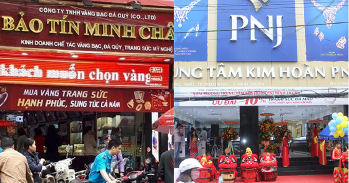 “Đọ” vốn điều lệ 4 “ông lớn” ngành vàng: Bảo Tín Minh Châu, PNJ, DOJI, Mi Hồng