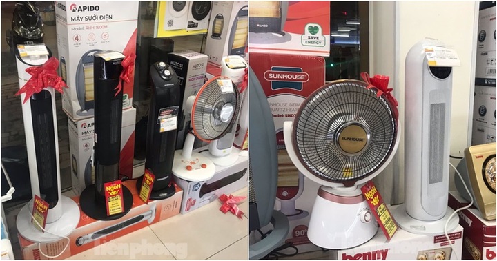 Hà Nội lạnh dưới 10 độ C, thiết bị sưởi ấm “cháy hàng”