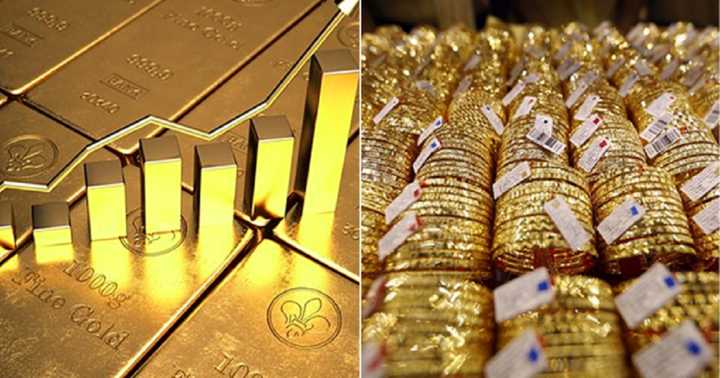Giá vàng hôm nay mới nhất 3/3: Giá vàng tăng sốc ngày cuối tuần