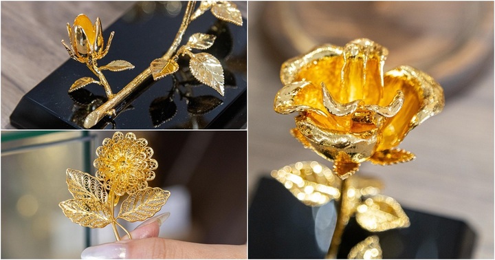 Quà tặng mạ vàng hút khách đại gia dịp 8/3