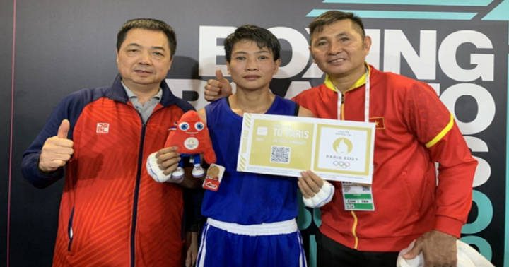 Võ sỹ boxing Võ Thị Kim Ánh giành vé dự Olympic 2024 thứ 5 cho thể thao Việt Nam