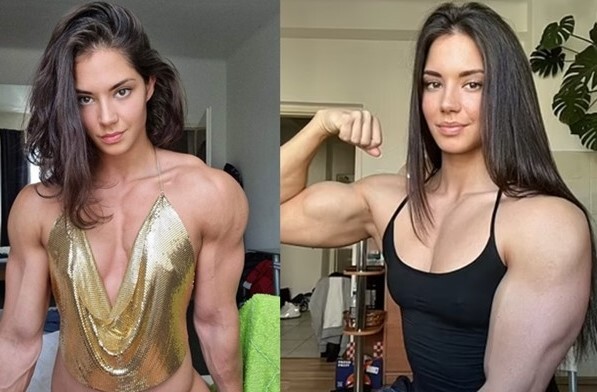 Cô gái “gây sốt” cộng đồng mạng vì có gương mặt xinh đẹp nhưng thân hình vạm vỡ khó tin