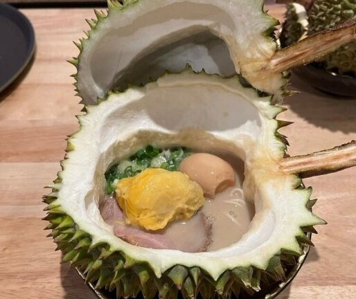 Món ramen sầu riêng thu hút khách hàng ở Malaysia