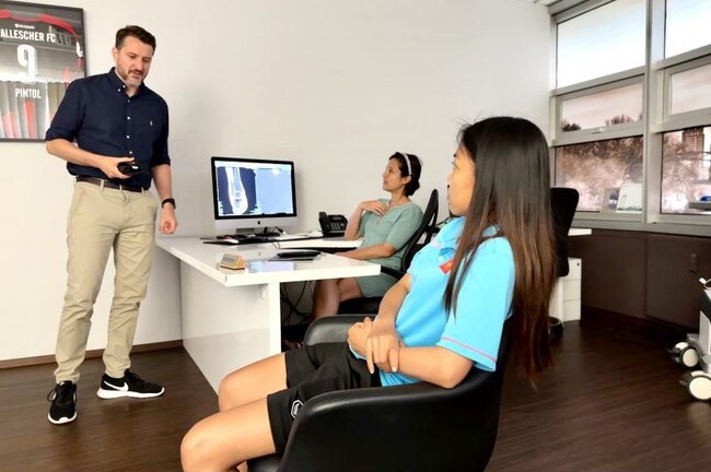 Huỳnh Như không thể ra sân trong trận giao hữu với Đức