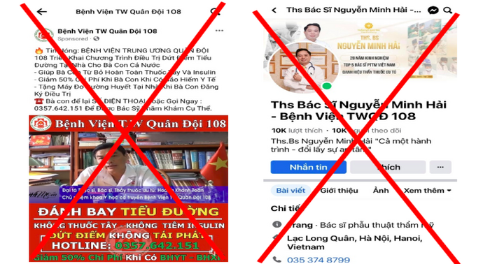 Giả danh bác sĩ Bệnh viện Trung ương Quân đội 108 để lừa đảo