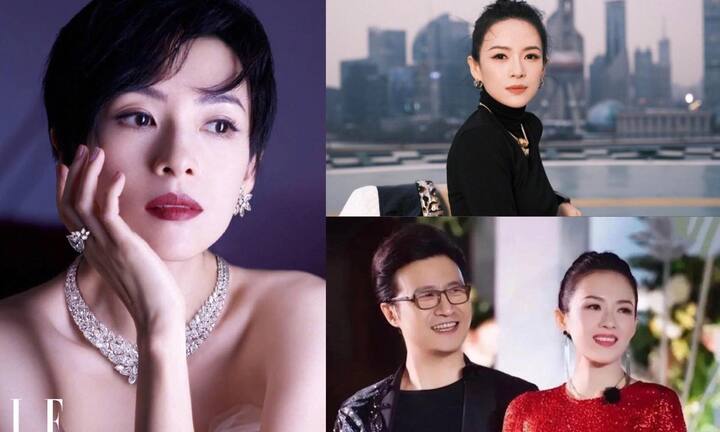 Chương Tử Di lao đao với những cuộc tình tai tiếng trước khi về chung nhà với Uông Phong