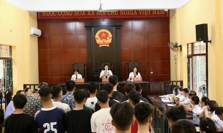 41 thanh thiếu niên lĩnh án vì gây rối trật tự công cộng