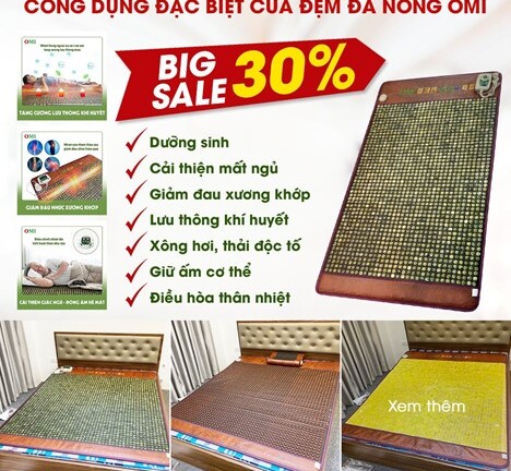 Đệm đá nóng và đệm điện sưởi nên chọn cái nào?