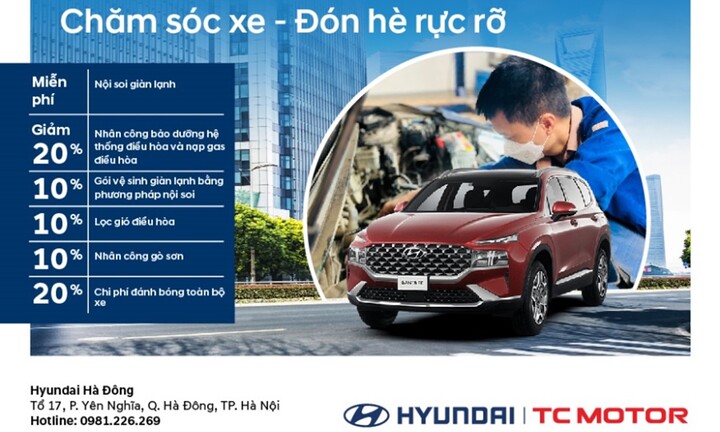 Chăm sóc xe – Đón hè rực rỡ