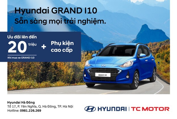 Hyundai Grand I 10 – Sẵn sàng mọi trải nghiệm