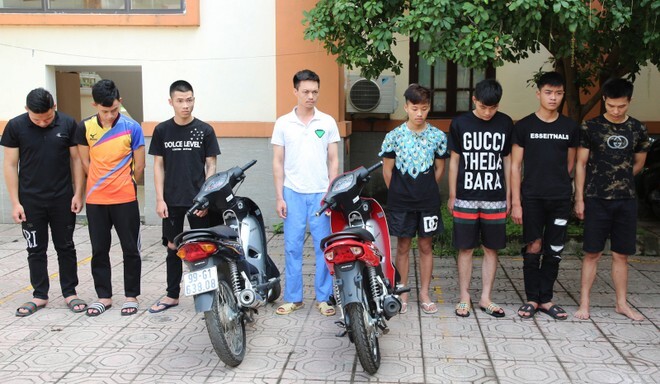 Bắt giữ nhóm đối tượng