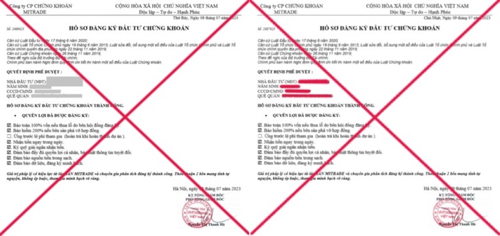 Mạo danh Trung tâm Lưu ký Chứng khoán kêu gọi hợp tác đầu tư