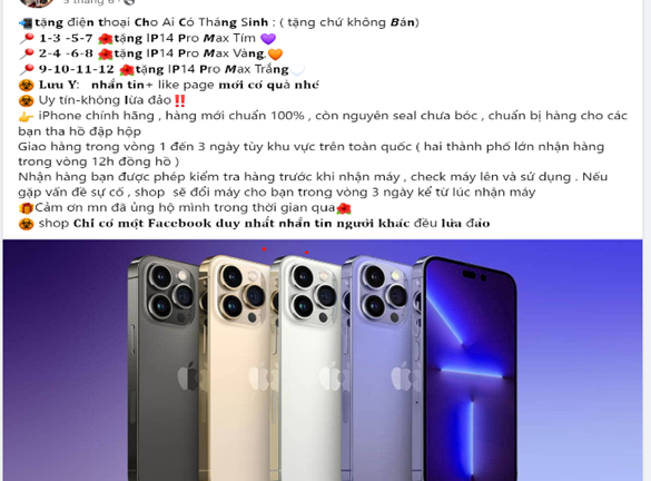 Lật tẩy chiêu trò lừa trúng thưởng mini game tặng điện thoại iPhone