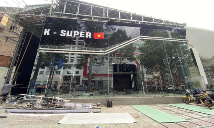 Hiện trạng Showroom K-Super sau hơn 1 tuần 