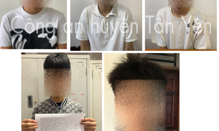 Khởi tố 5 đối tượng cầm hung khí gây rối trật tự công cộng ở Bắc Giang