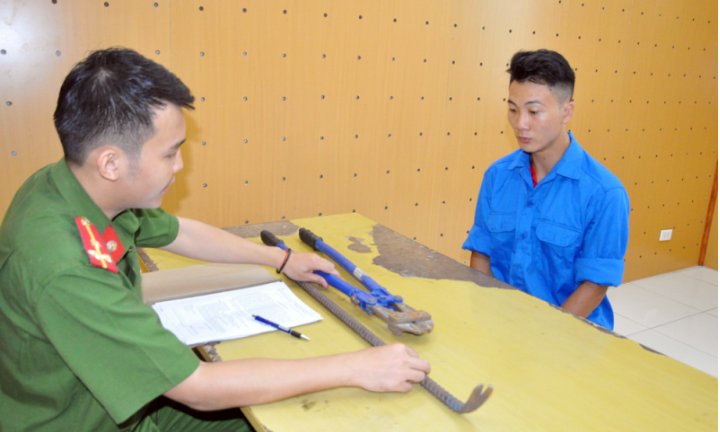 Bắt giữ đối tượng liên tục đột nhập vào chùa lấy trộm bát hương và chuông đồng