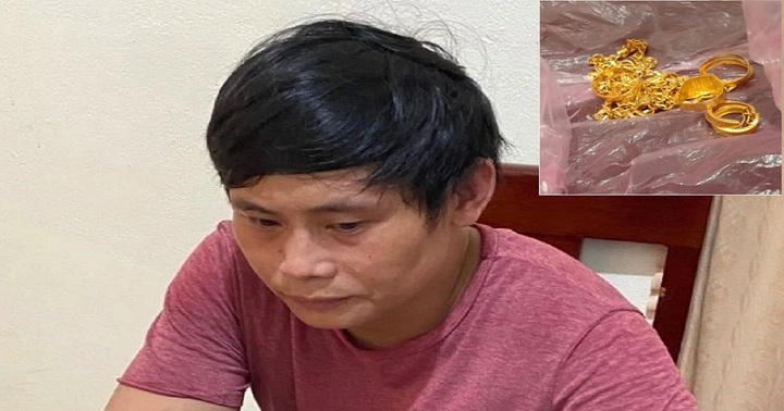 Bắt đối tượng lấy trộm 1 cây vàng của cặp vợ chồng mới cưới