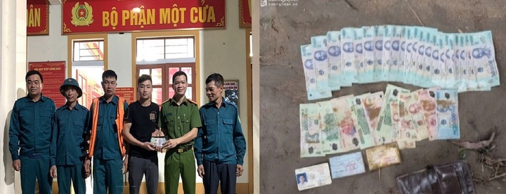 Nghệ An: Trao trả tài sản của người dân được tìm thấy sau 2 năm đánh rơi