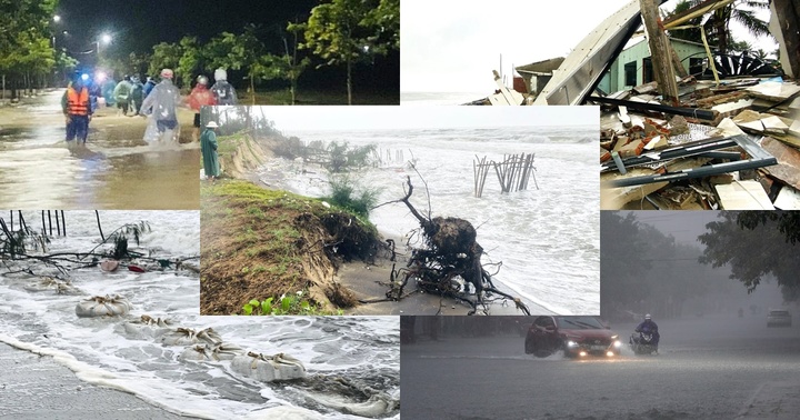 Miền Trung mưa lớn có nơi đến 400mm, riêng Quảng Nam diễn biến phức tạp