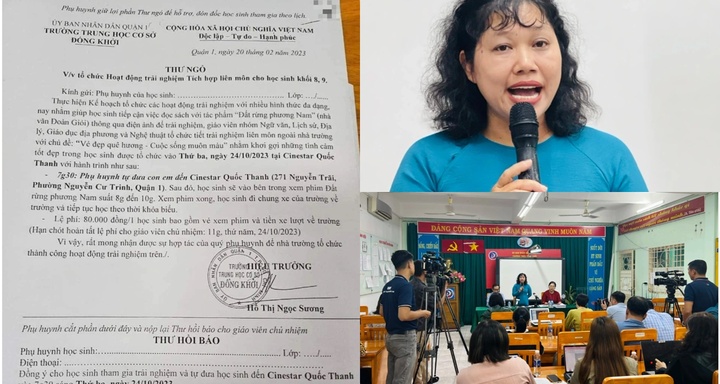 Vụ trường học vận động học sinh xem 