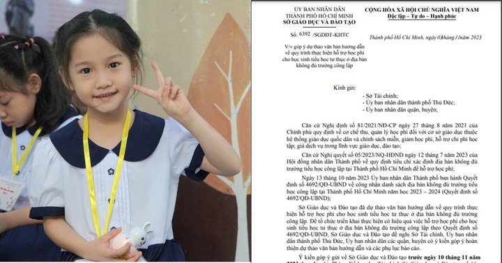 TP.HCM dự kiến chính sách hỗ trợ học phí cho học sinh tiểu học dân lập