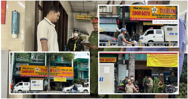 Khám xét trụ sở Công ty Thành Bưởi ở TP.HCM