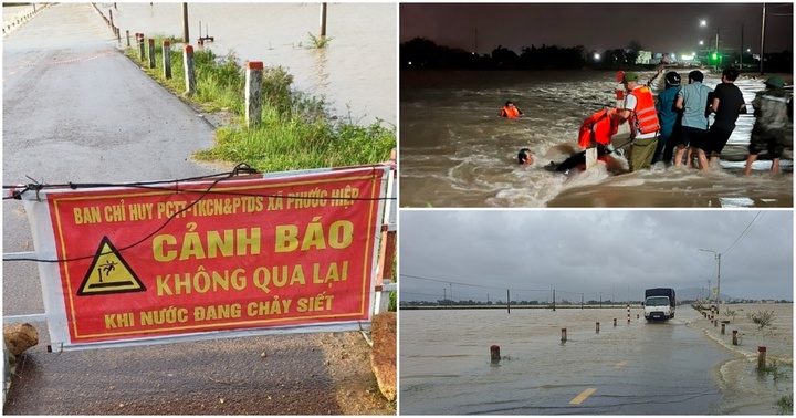 Tìm thấy thi thể thiếu nữ bị nước lũ cuốn trôi ở Bình Đình