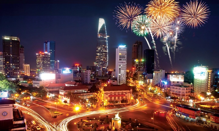 Dự kiến các điểm bắn pháo hoa tại TP.HCM trong dịp Tết dương lịch 2024