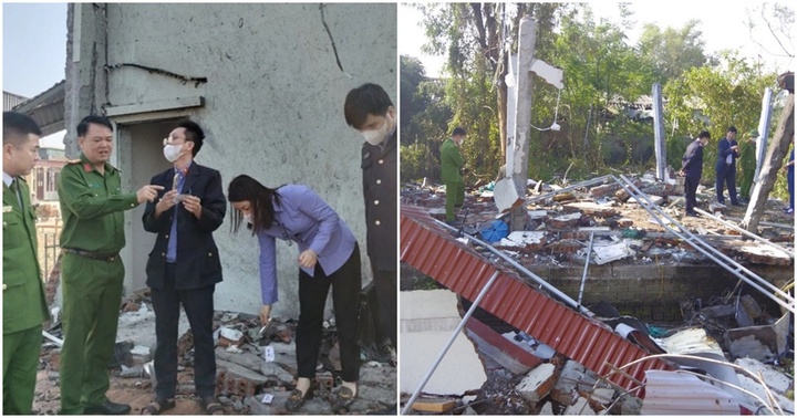 Khởi tố vụ nổ khiến 2 người thiệt mạng, 1 người bị thương ở Ninh Bình