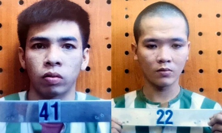 Hai phạm nhân trốn trại Tống Lê Chân sa lưới khi đang lẩn trốn gần biên giới Campuchia