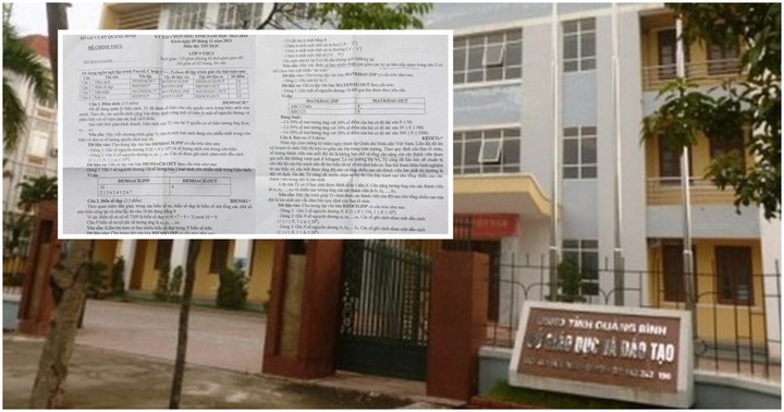 Vụ đề thi học sinh giỏi lớp 9 sai, vẫn có thí sinh đạt điểm tuyệt đối: Sở GD&ĐT Quảng Bình lên tiếng