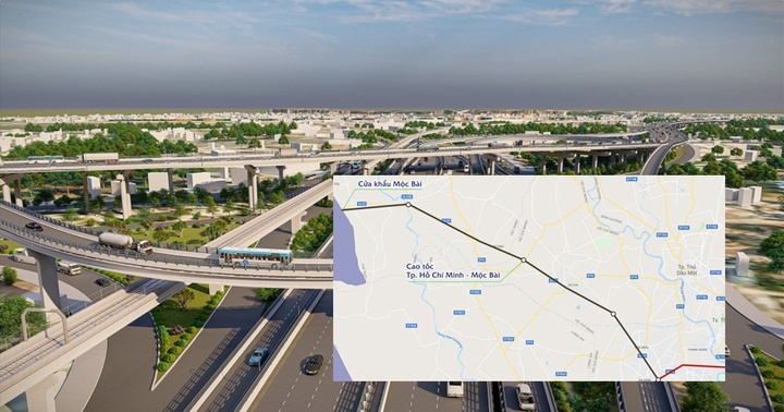 Dự kiến thời điểm khởi công xây dựng cao tốc TP.HCM - Mộc Bài